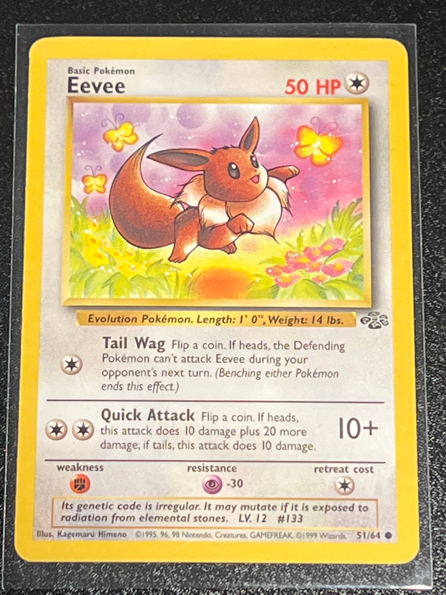 1999 Pokemon EEVEE - Non Holo - #51