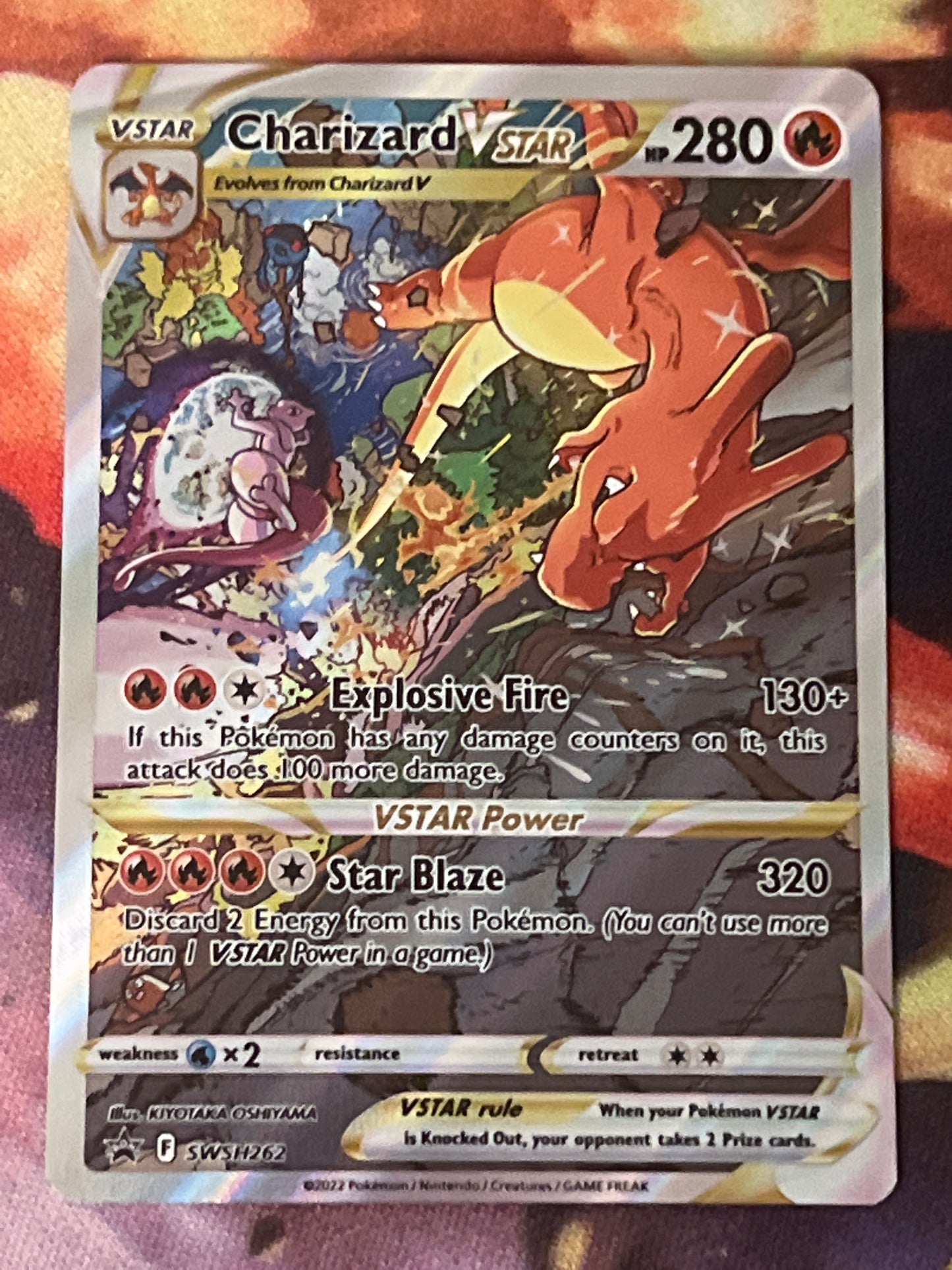 2022 Pokemon Charizard Vstar - Promo - #SWSH262