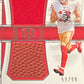 2019 Panini Nat. Treas. DANTE PETTIS - Patch Card - 58/99 - #STR-10