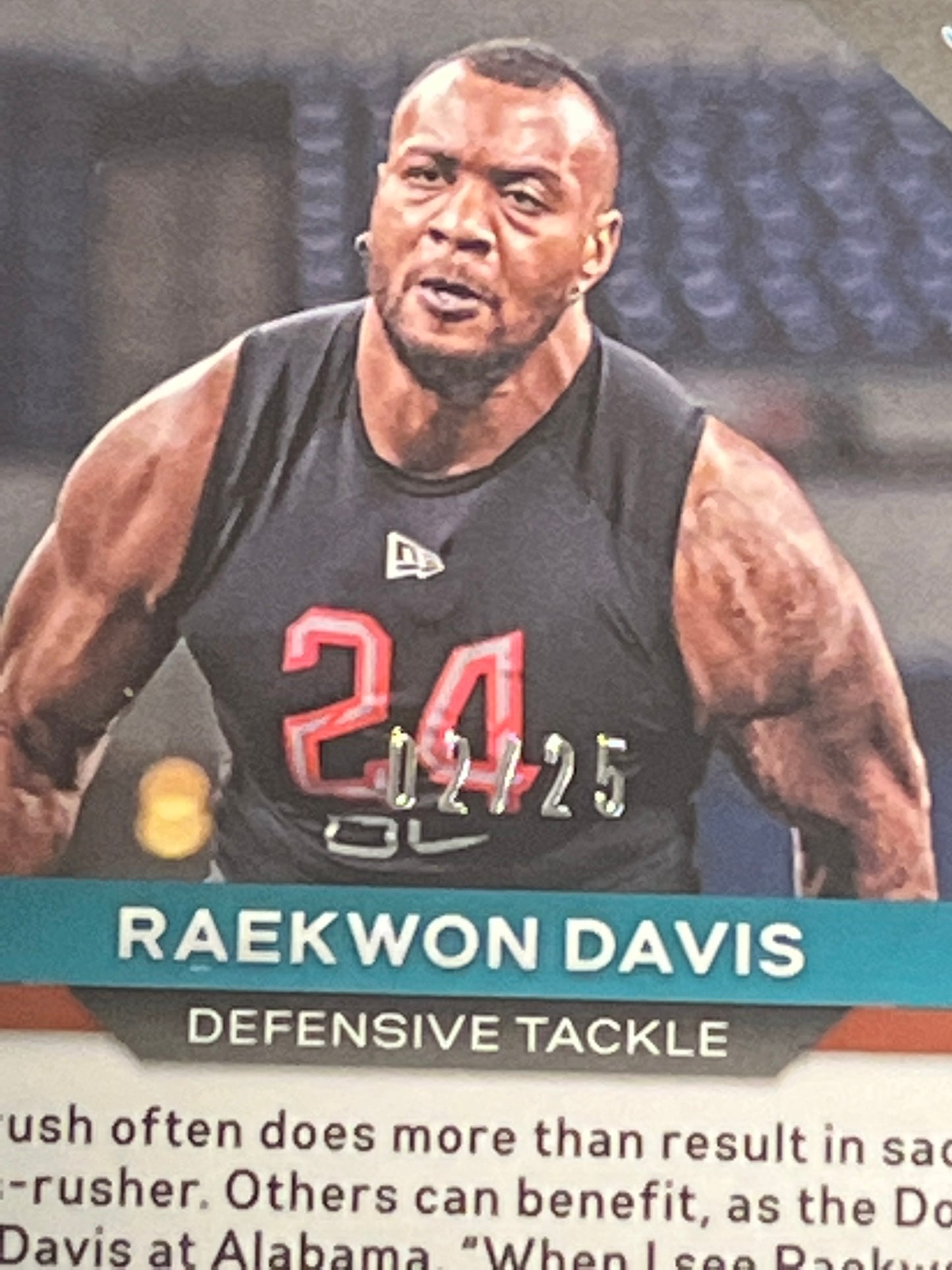 2020 Panini Prizm RAEKWON DAVIS - Auto  - 02/25 - #341