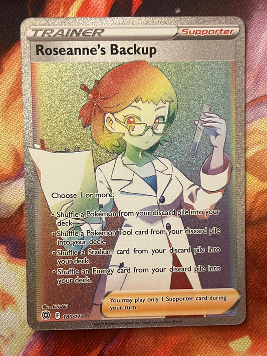 2022 Pokemon Roseanne's Backup - Rainbow Rare -  #180