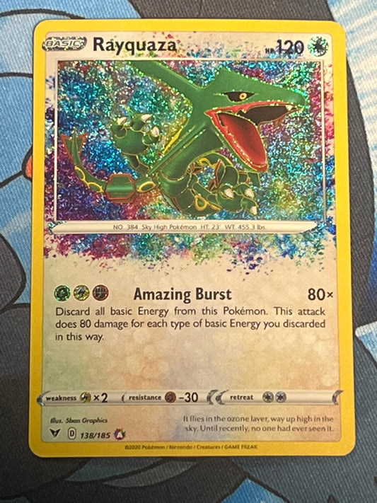 2020 Pokemon Rayquaza - Amazing Rare - #138