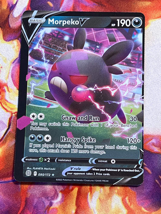 2022 Pokemon Morpeko V - Ultra Rare - #95