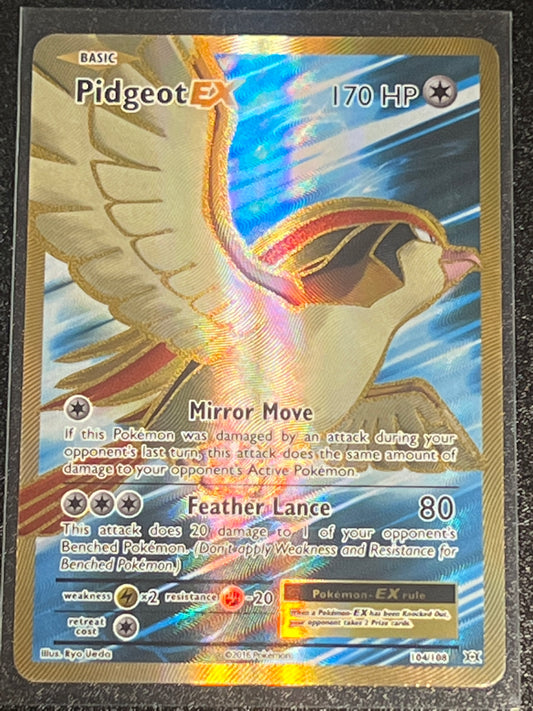 2016 Pokemon Pidgeot EX - Ultra Rare - #104