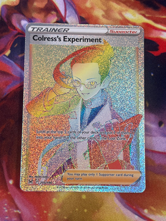 2022 Pokemon Colress's Experiment - Trainer - Rainbow Rare - #205