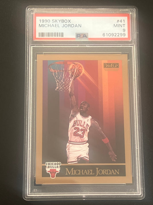 1990 Skybox MICHAEL JORDAN - PSA 9