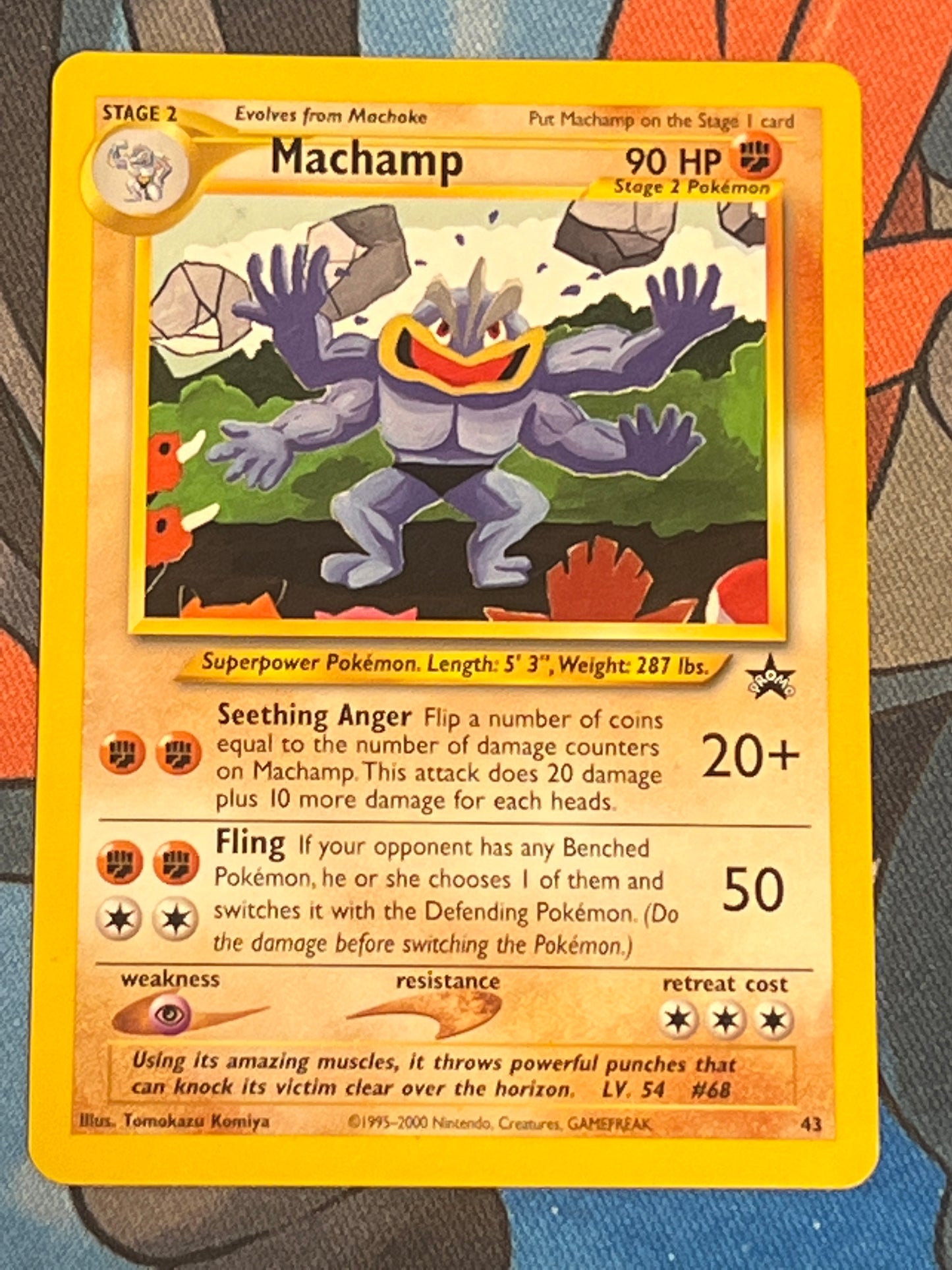1999-2000 Pokemon Machamp - WOTC Promo - #43