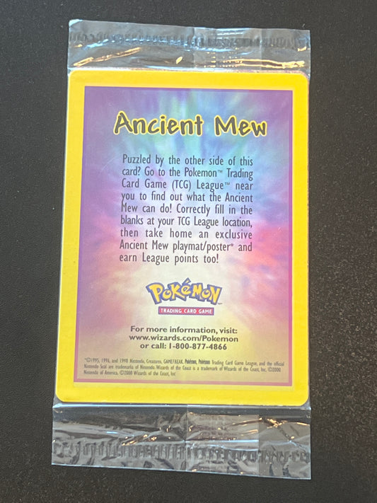 2000 Pokemon Movie - Ancient Mew - Factory Sealed