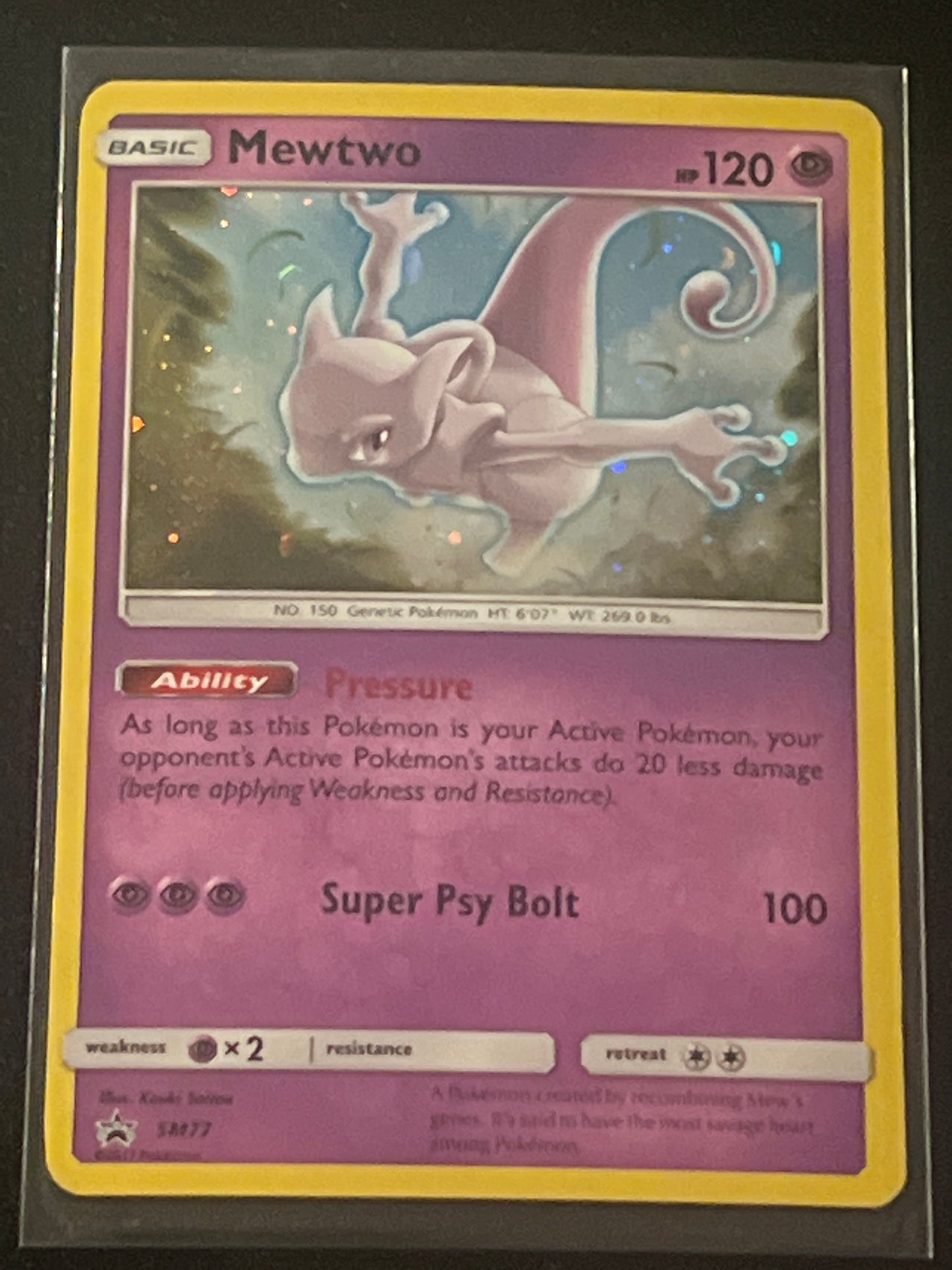 2017 Pokemon MEWTWO - #SM77