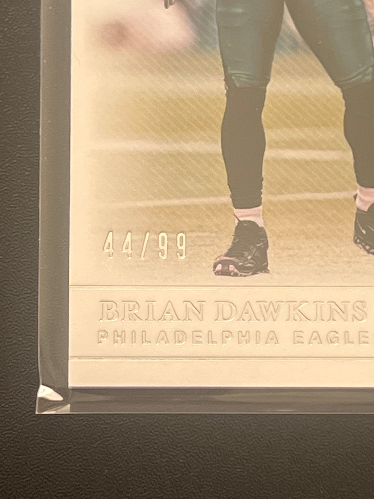 2019 Panini Nat. Treas. BRIAN DAWKINS 44/99 Patch Card #CM-77