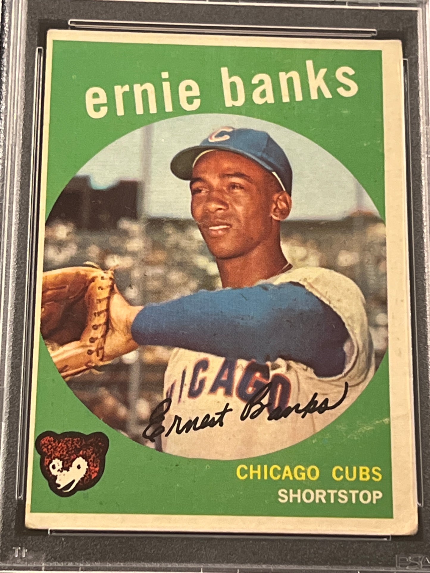 1959 Topps ERNIE BANKS - PSA 2