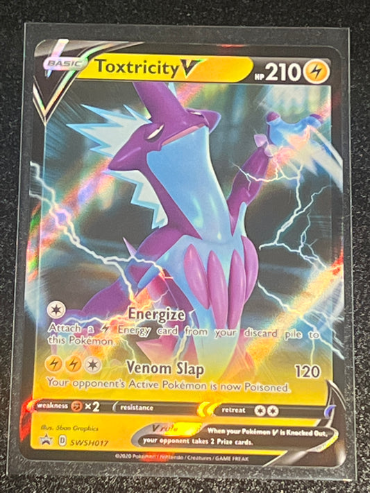 2020 Pokemon Toxtricity V - Promo - #SWSH017