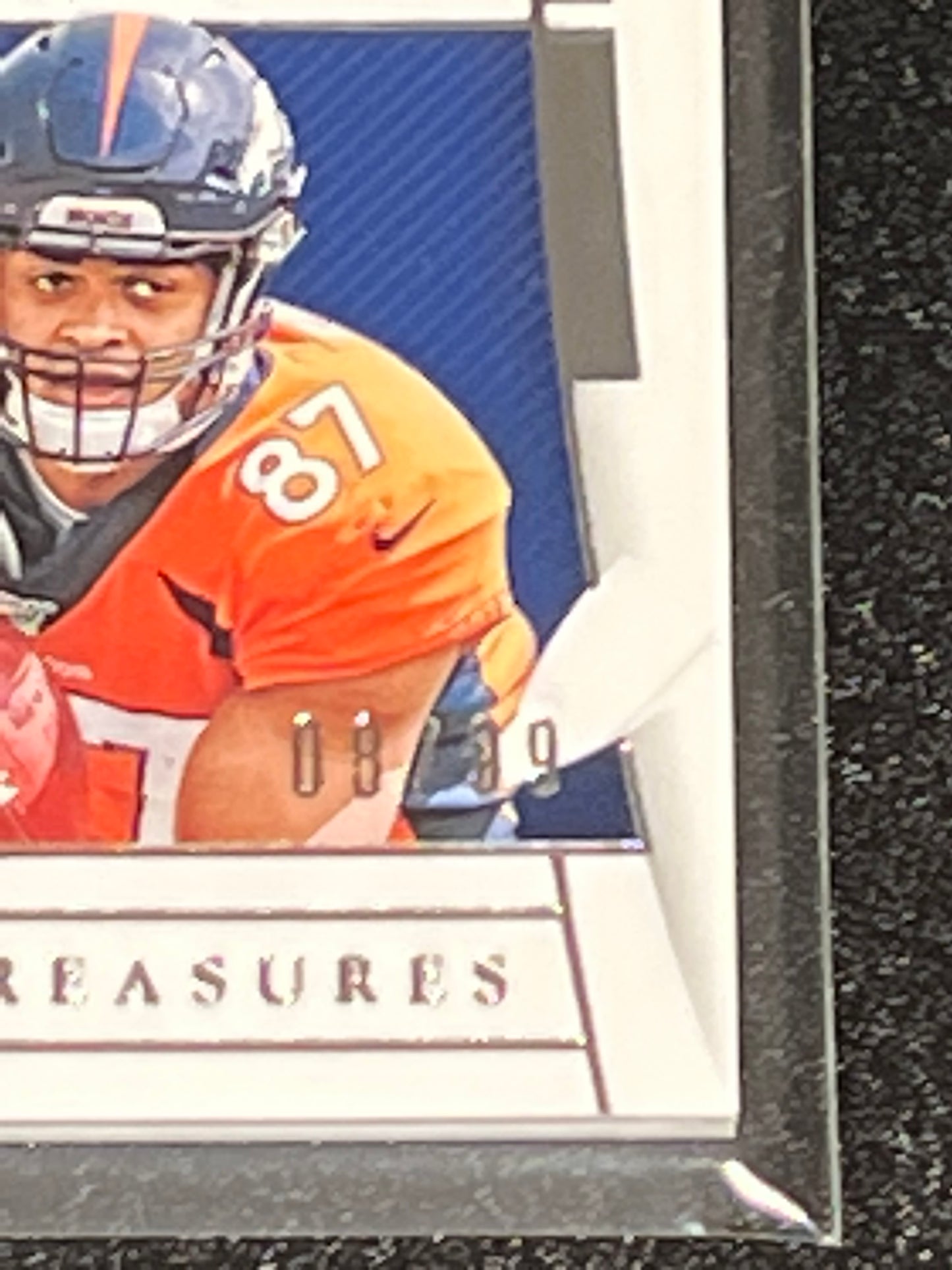 2019 Panini Nat. Treas. DREW LOCK / NOAH FANT - Patch Card - RC - 08/99- #GCM-20