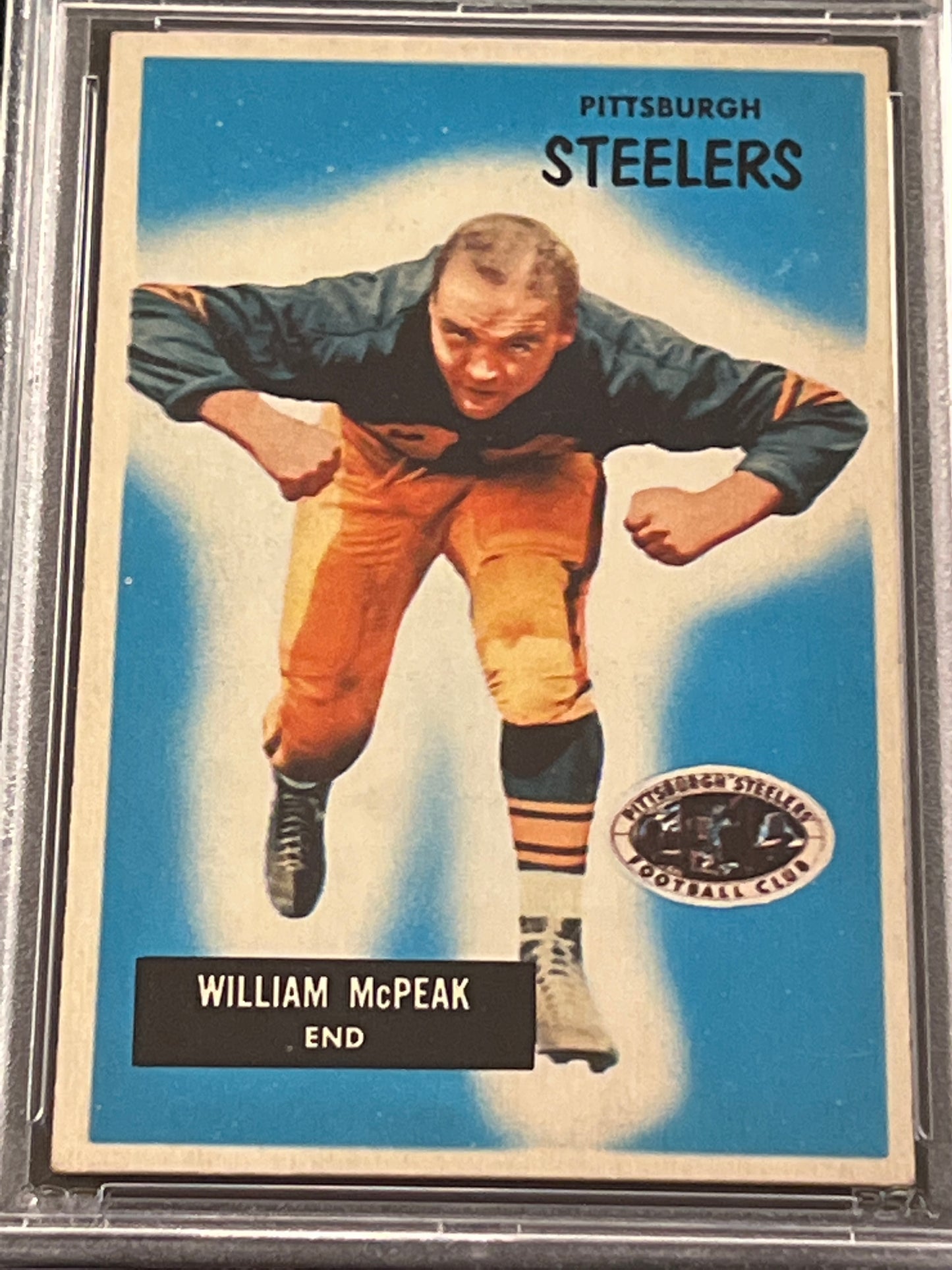 1955 Bowman BILL MCPEAK - PSA 5