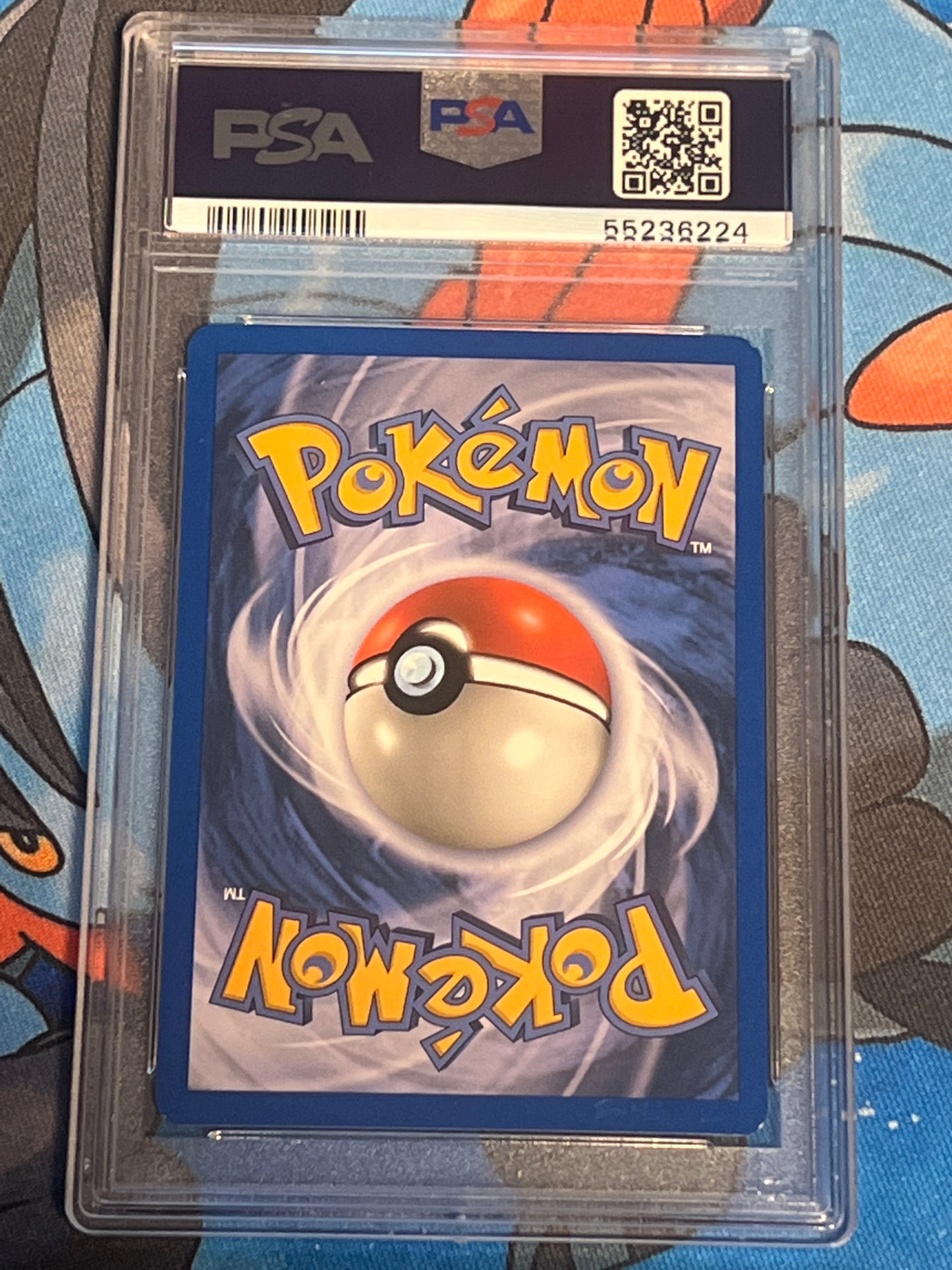 2003 Pokemon Skyridge Fast Ball - Reverse Foil Trainer - Graded PSA 8 - #124