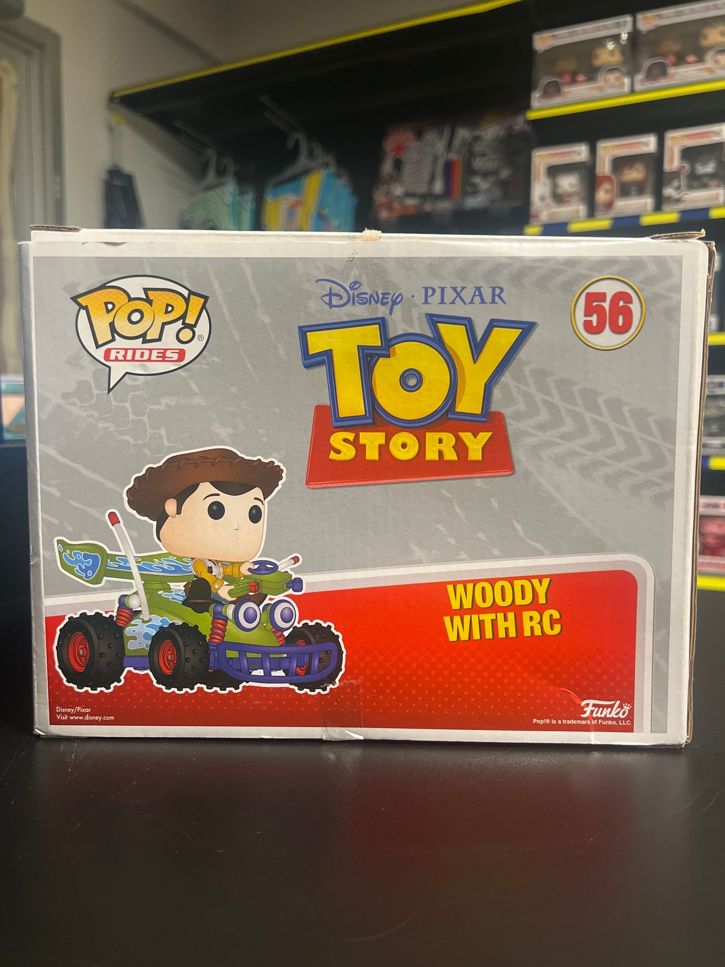 Funko Pop! - WOODY With RC - Toy Story - #56 (Box Breached/Used)