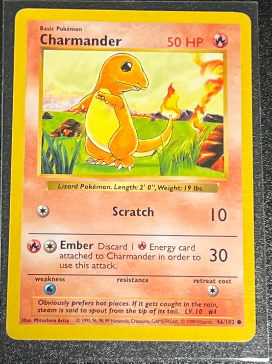 1999 Pokemon CHARMANDER - #46