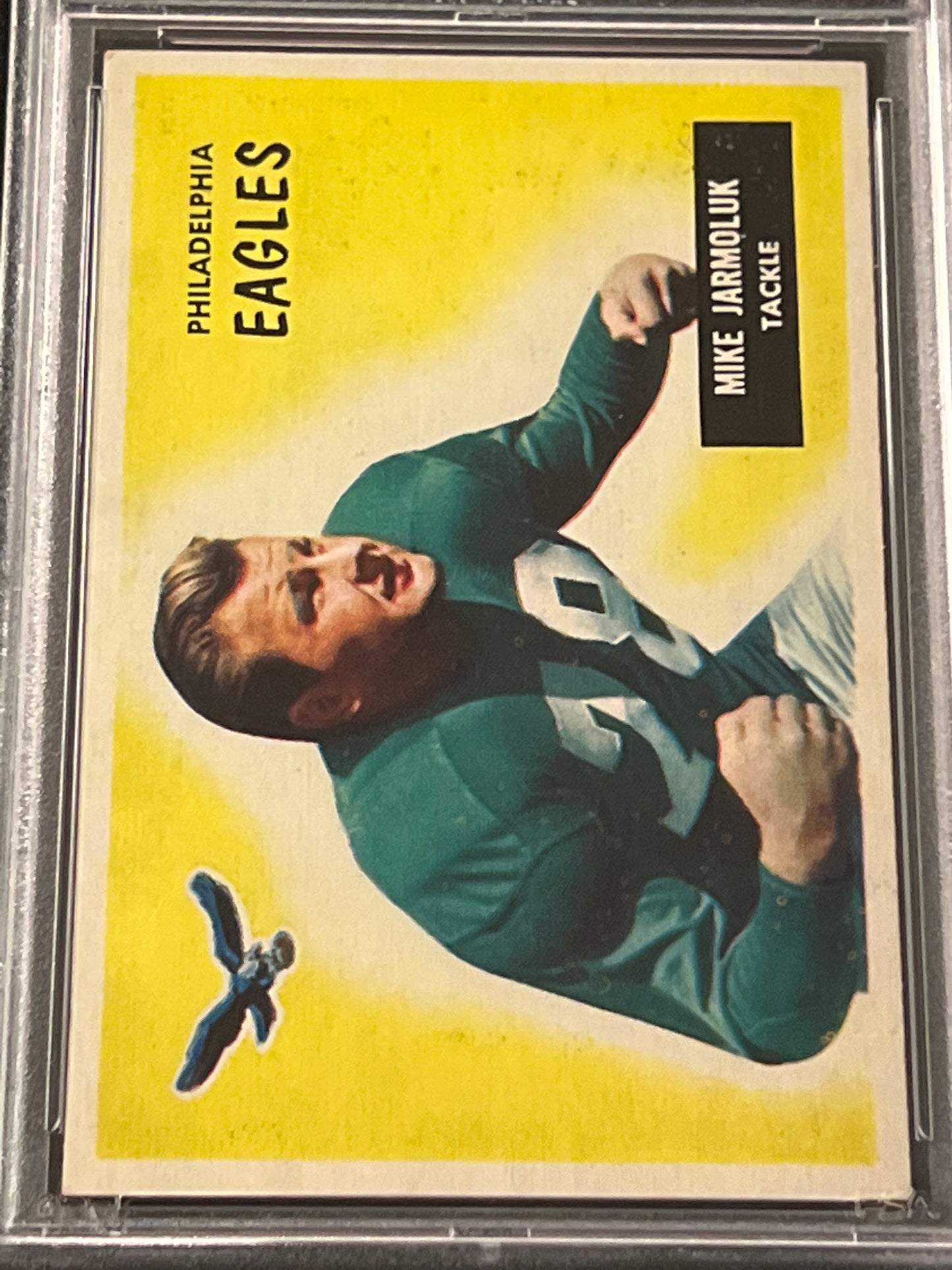 1955 Bowman MIKE JARMOLUK - PSA 6