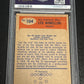1955 Bowman LEO NOMELLINI - #104 - PSA 4