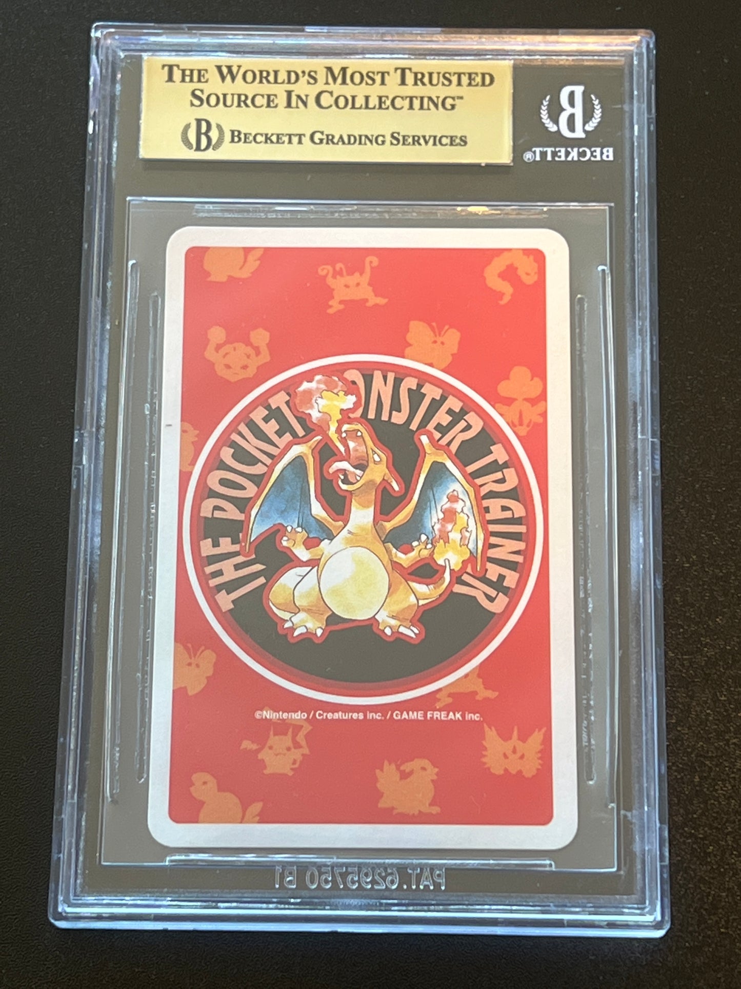 1996 The Pocket Monster Trainer Red Poker Set - Chansey - BGS 9.5 - #113