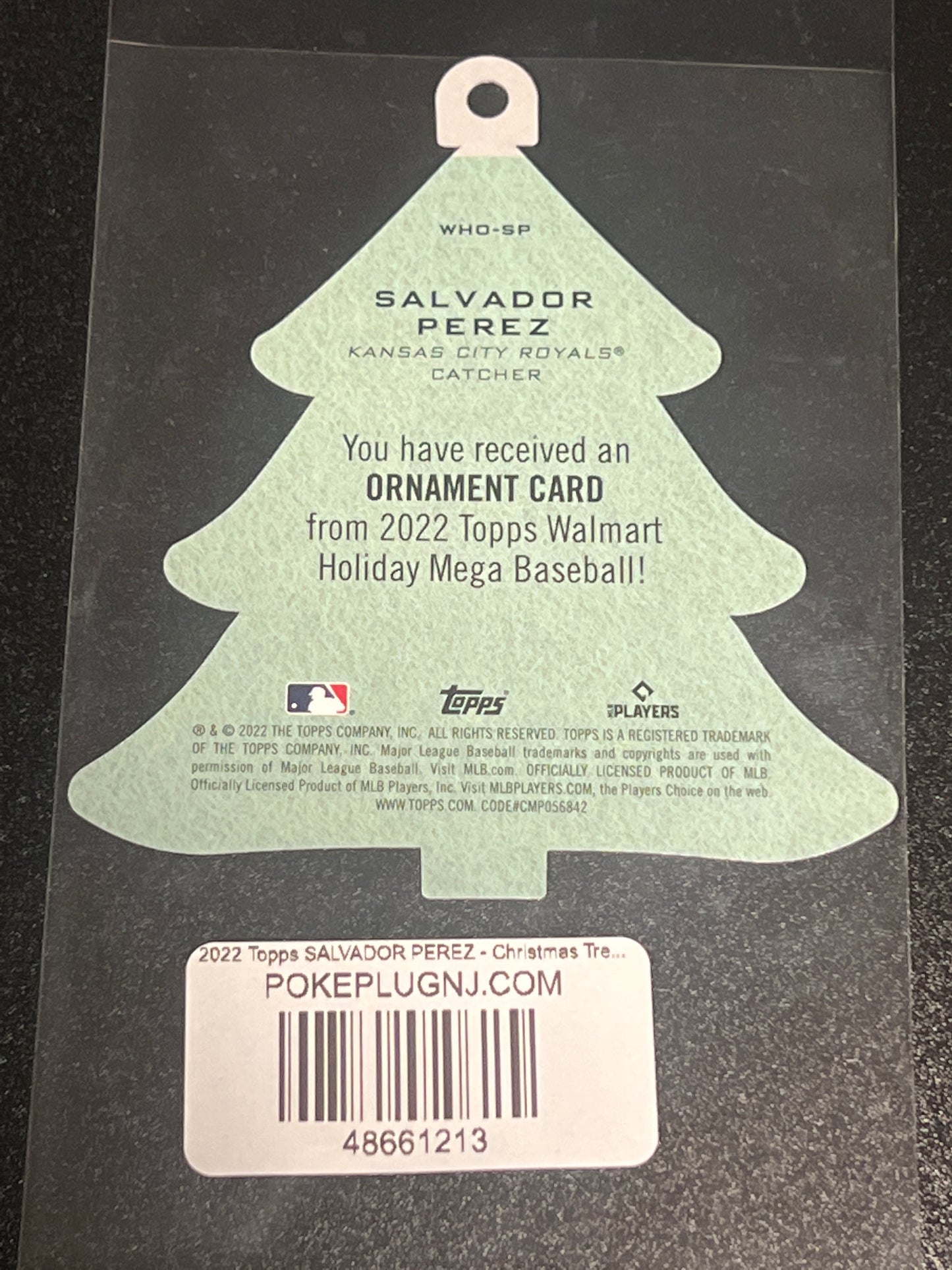 2022 Topps SALVADOR PEREZ - Christmas Tree - #WHO-SP