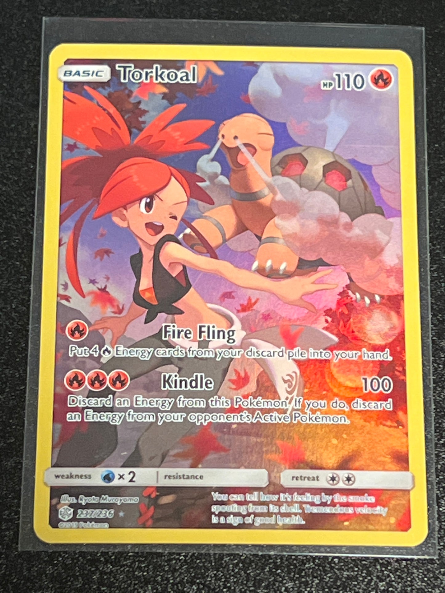 2019 Pokemon TORKOAL - Holo - #237