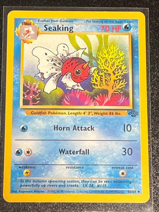 1999 Pokemon SEAKING- Non Holo - #46