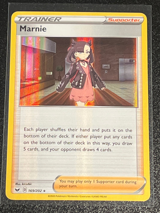 2020 Pokemon MARNIE - Trainer - Holo - #169