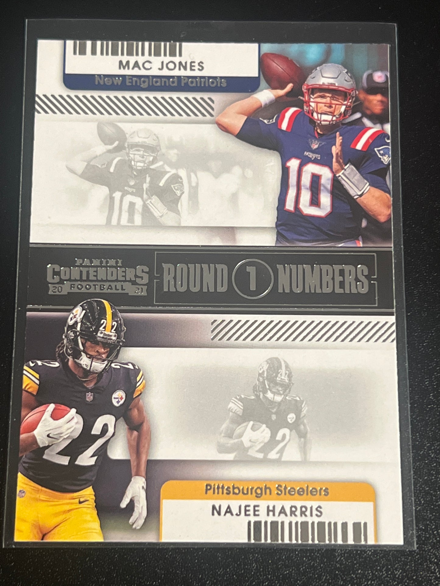 2021 Panini Contenders NAJEE HARRIS / MAC JONES - #RN-MJO