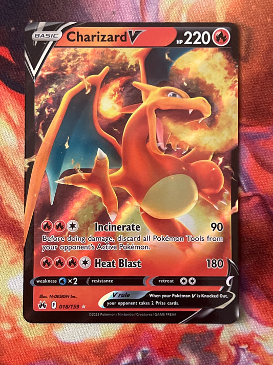 2023 Pokemon Charizard V -  Ultra Rare - #18