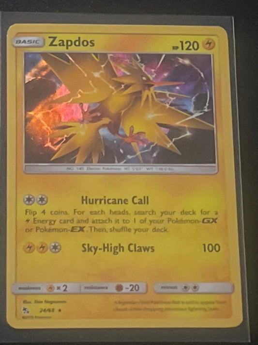 2019 Pokemon ZAPDOS - Holo - #24