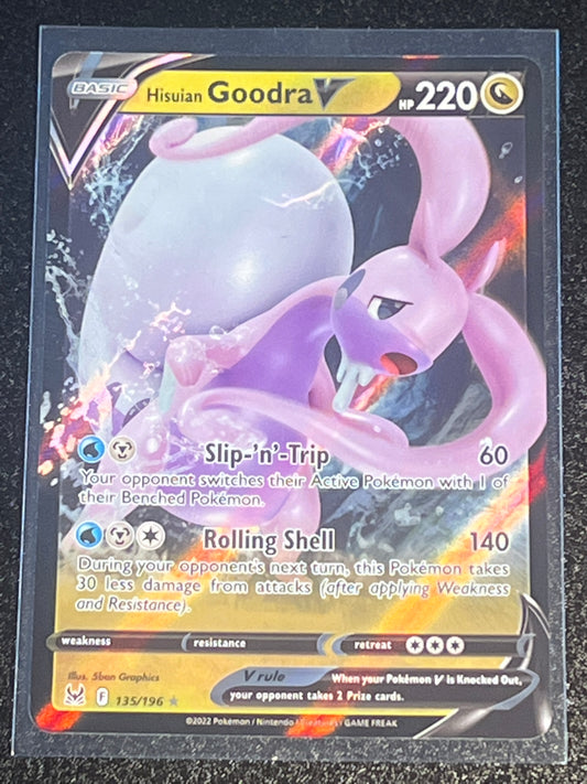 2022 Pokemon Hisuian Goodra V - Ultra Rare - #135