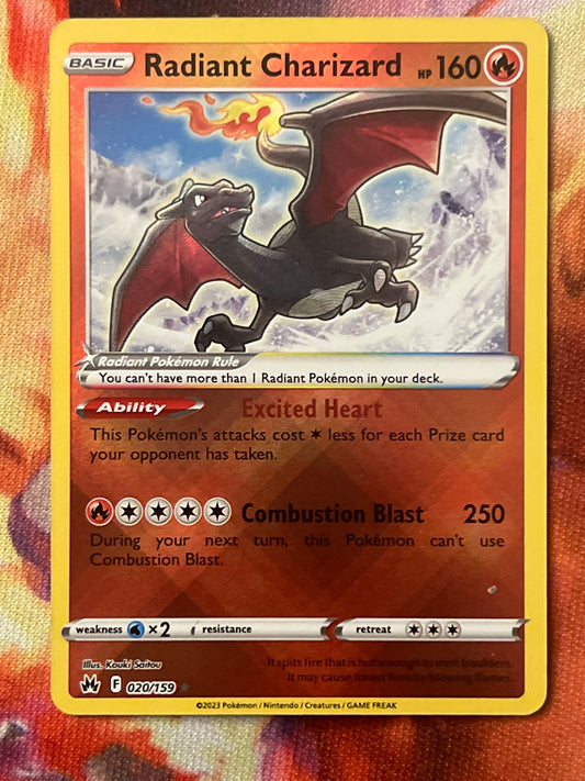 2023 Pokemon Radiant Charizard - Radiant Rare - #20