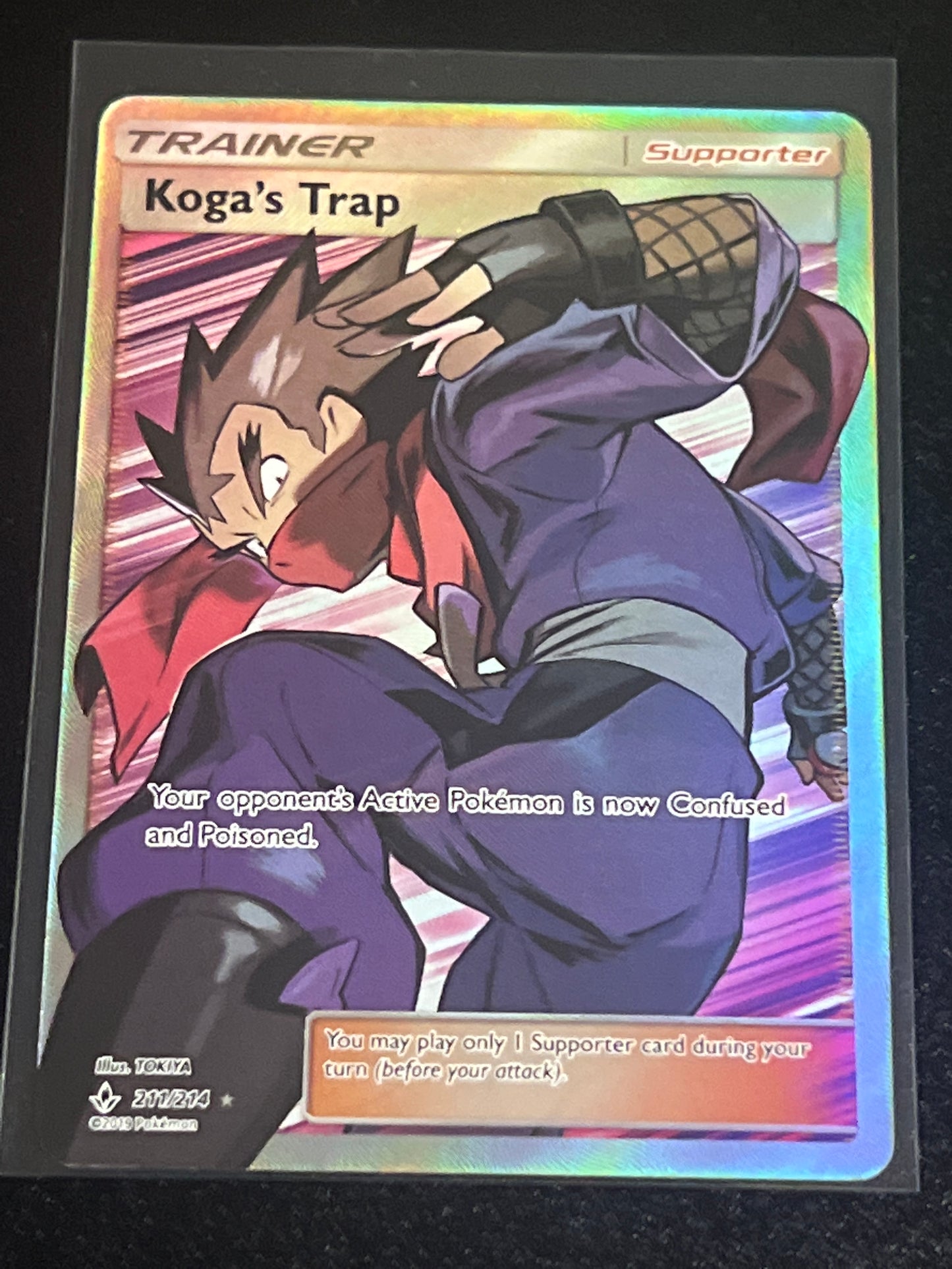 2019 Pokemon Trainer KOGA's TRAP - Holo - #211