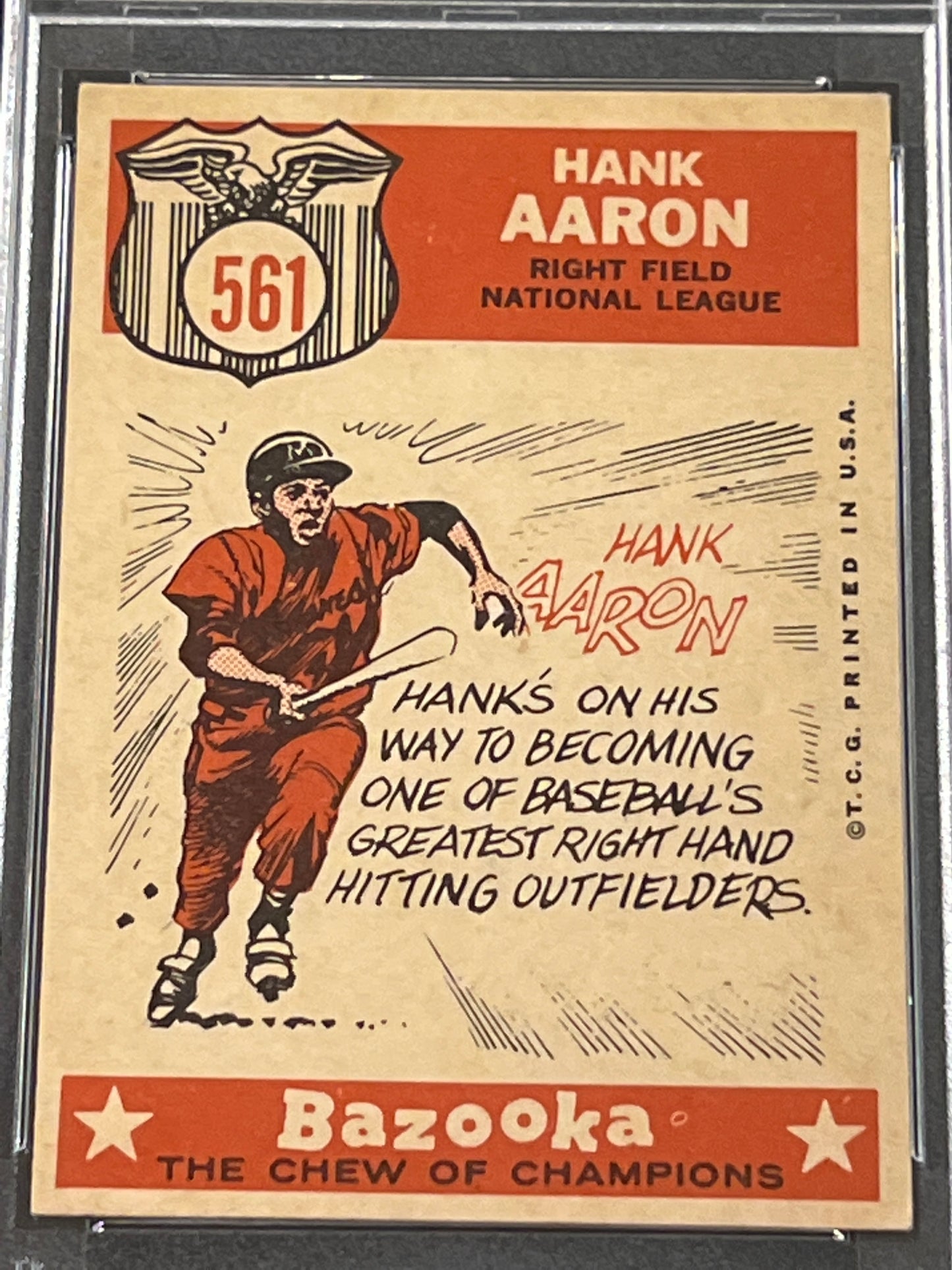 1959 Topps HANK ARRON - PSA 4