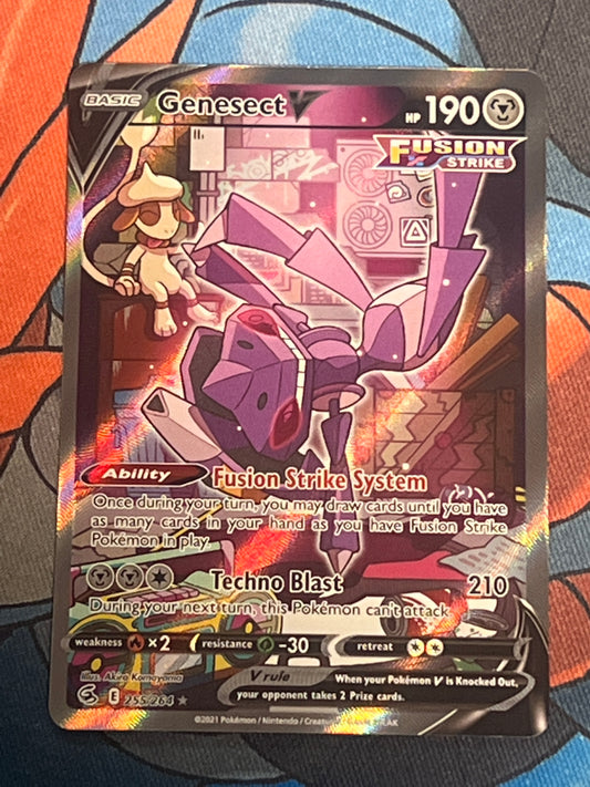 2021 Pokemon Genesect V - Ultra Rare - Holo - #255