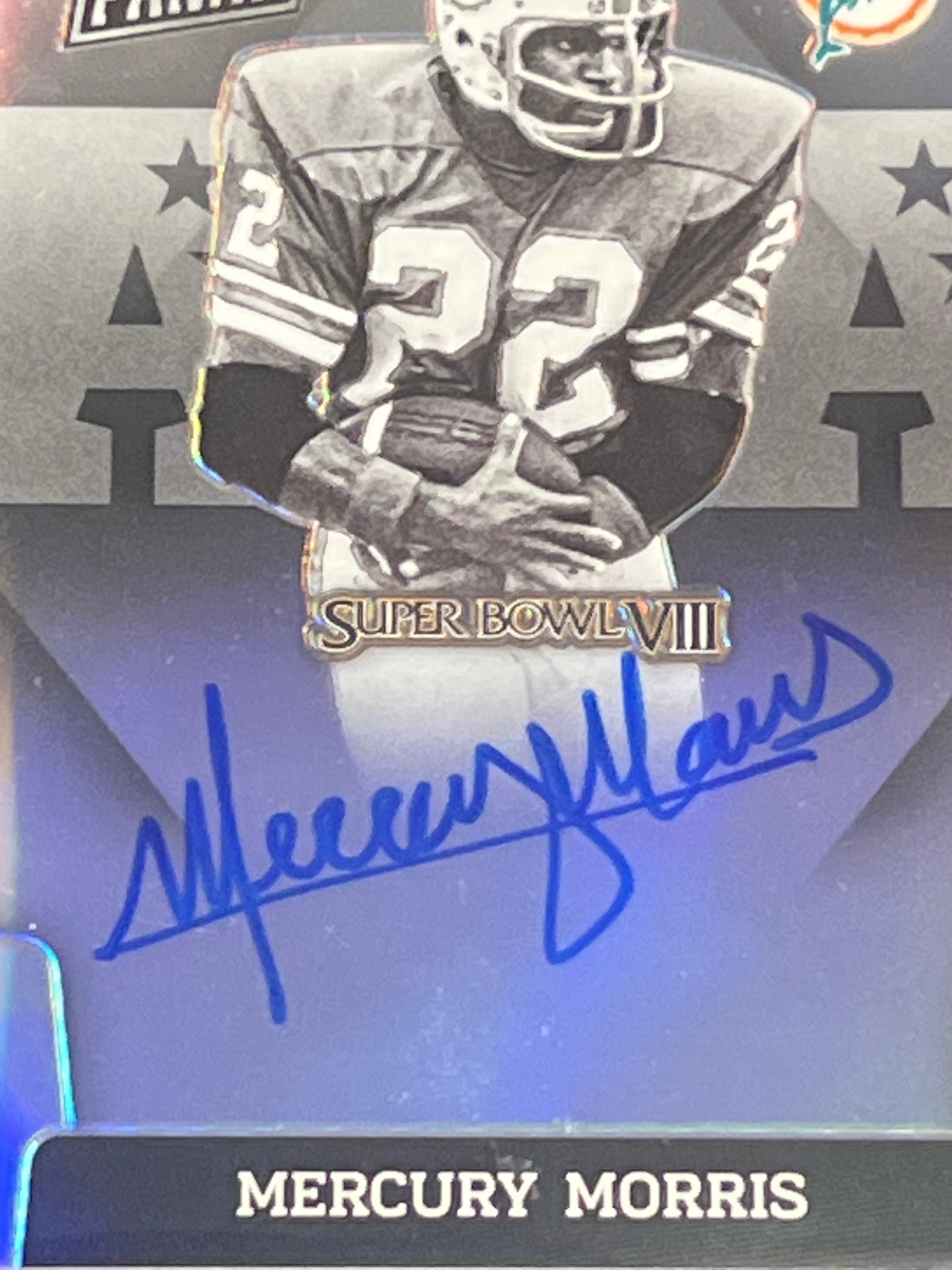 2020 Panini Super Bowl VIII MERCURY MORRIS - AUTO - #SBVIII-MM