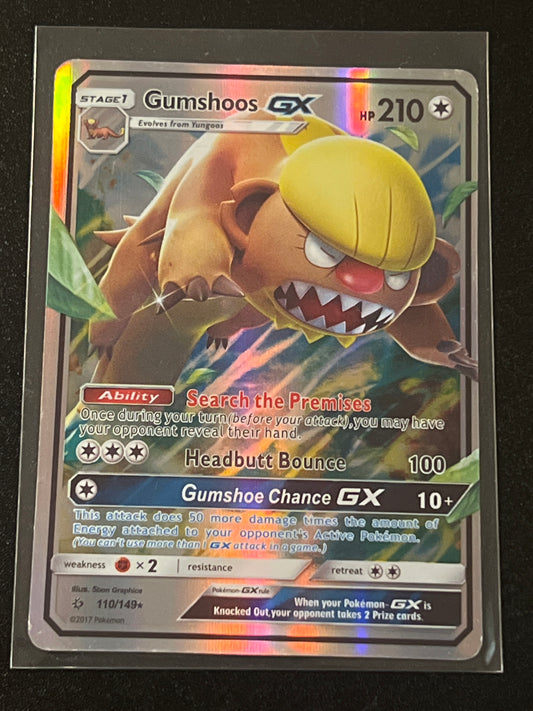 2017 Pokemon GUMSHOOS GX - Holo - #110