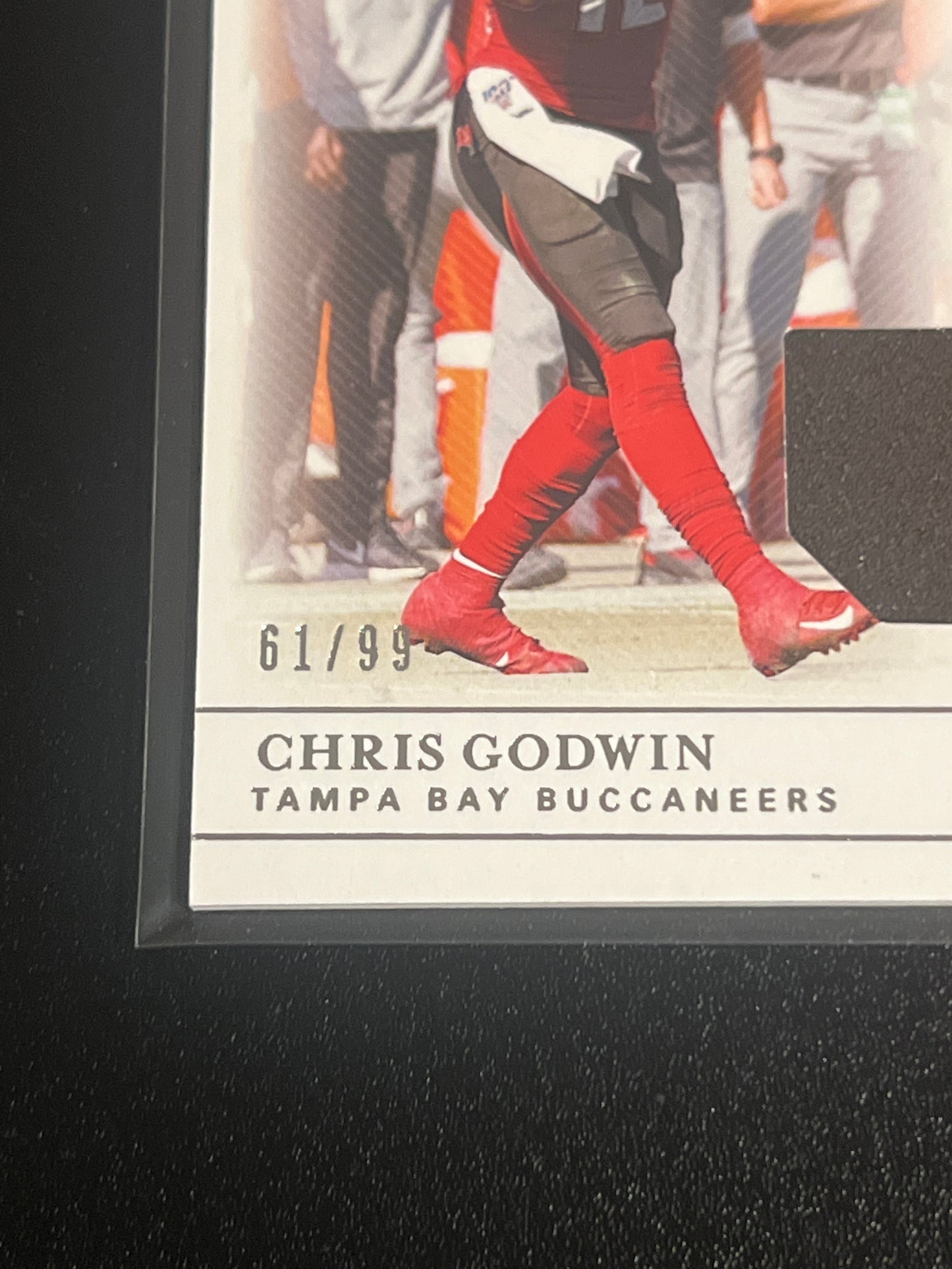 2019 Panini Nat. Treas. CHRIS GODWIN - Patch Card 61/99 #CM-95