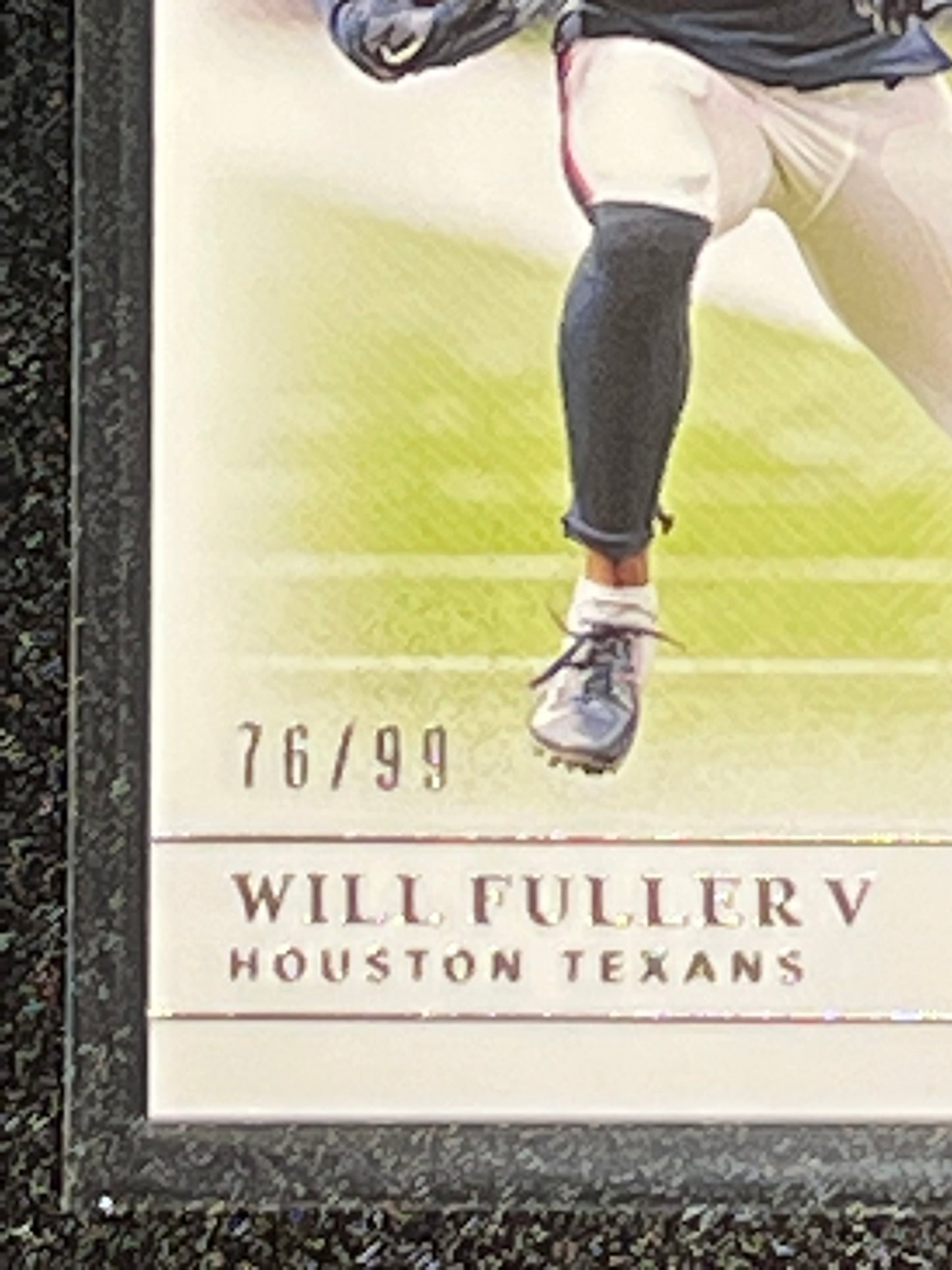 2019 Panini Nat. Treas. WILL FULLER V - Patch Card - 76/99 - #CM-47