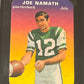 1970 Topps JOE NAMATH  - #29 - SGC 6