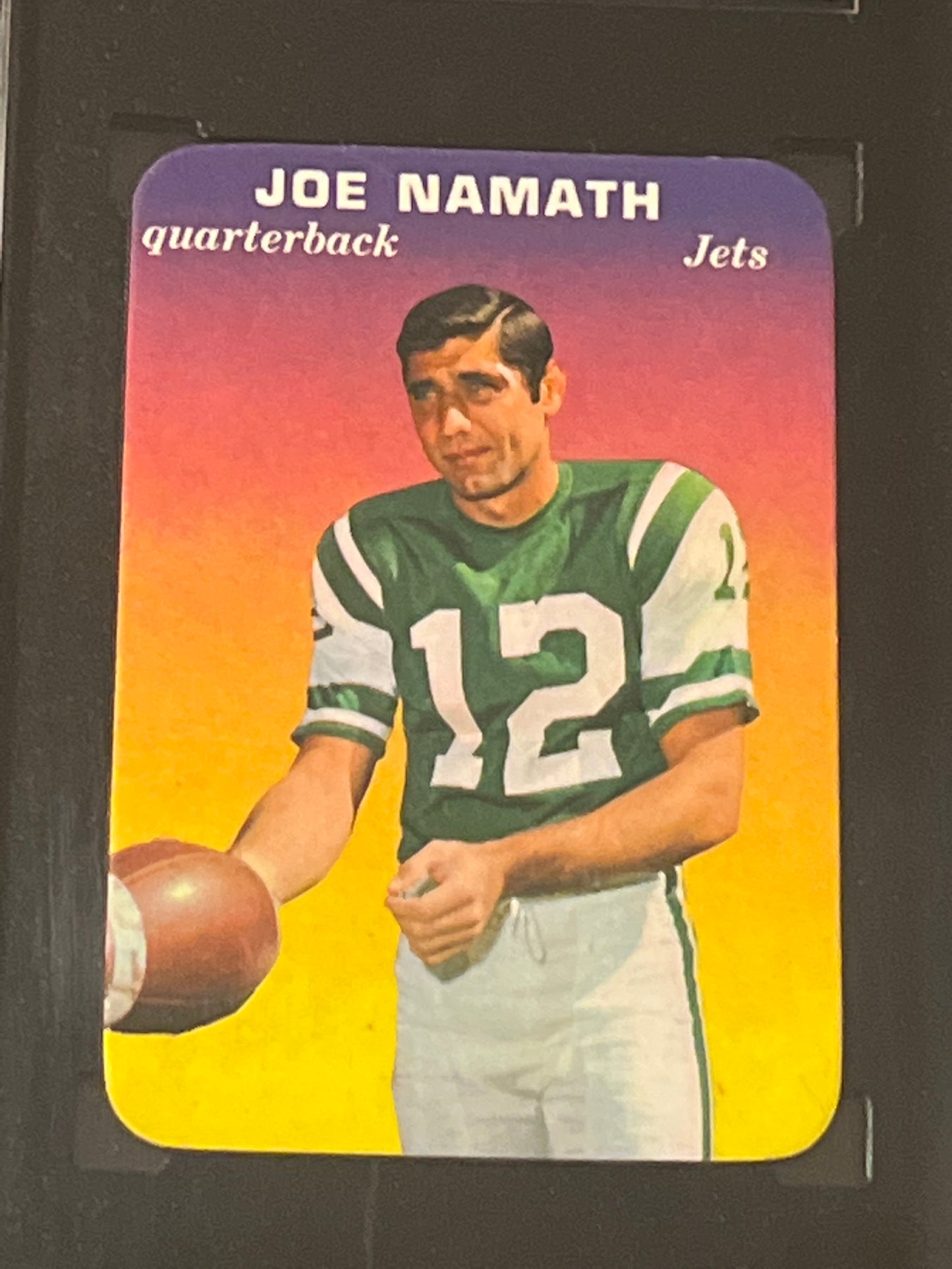 1970 Topps JOE NAMATH  - #29 - SGC 6