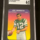 1970 Topps JOE NAMATH  - #29 - SGC 6