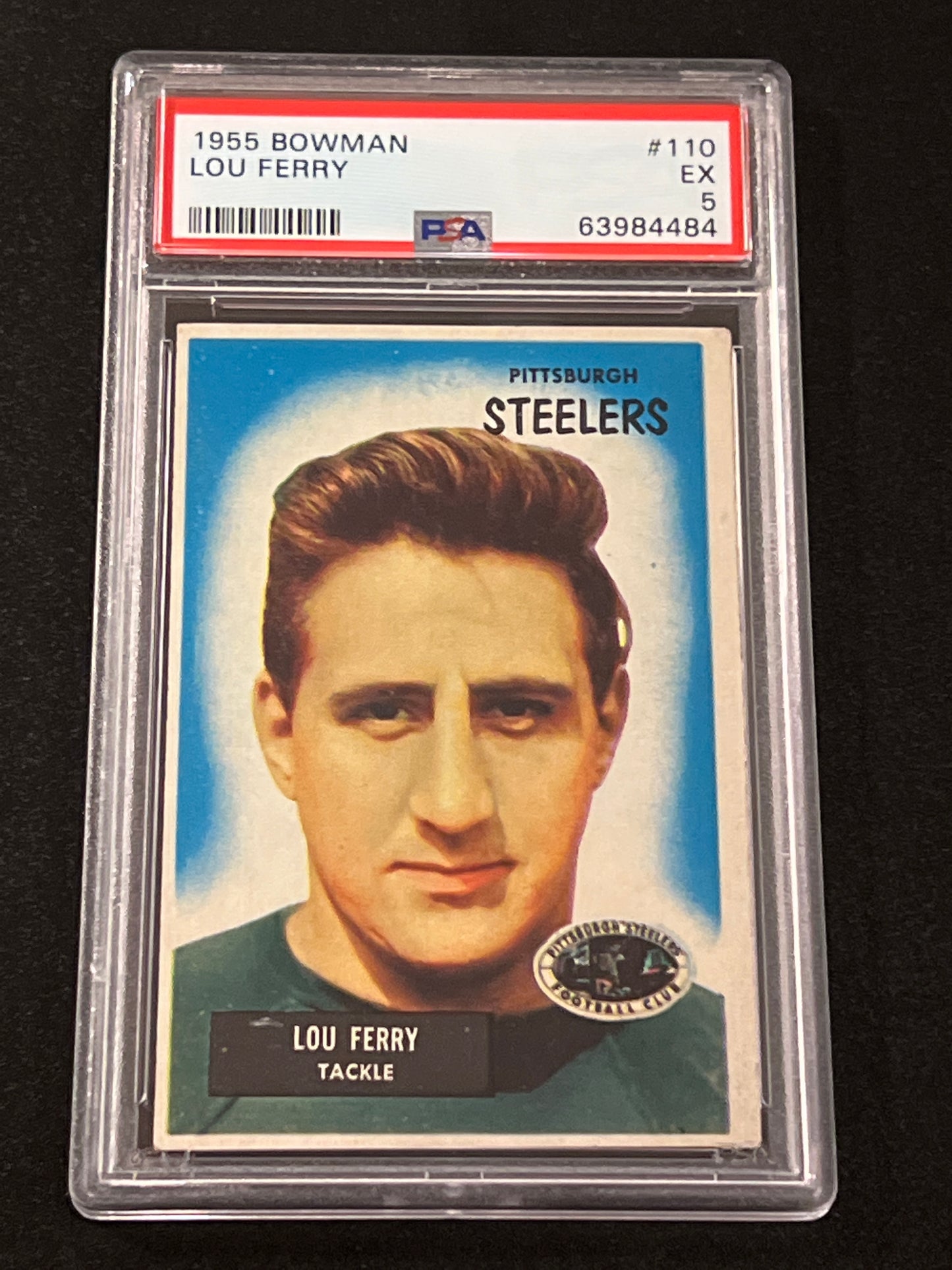 1955 Bowman LOU FERRY - PSA 5