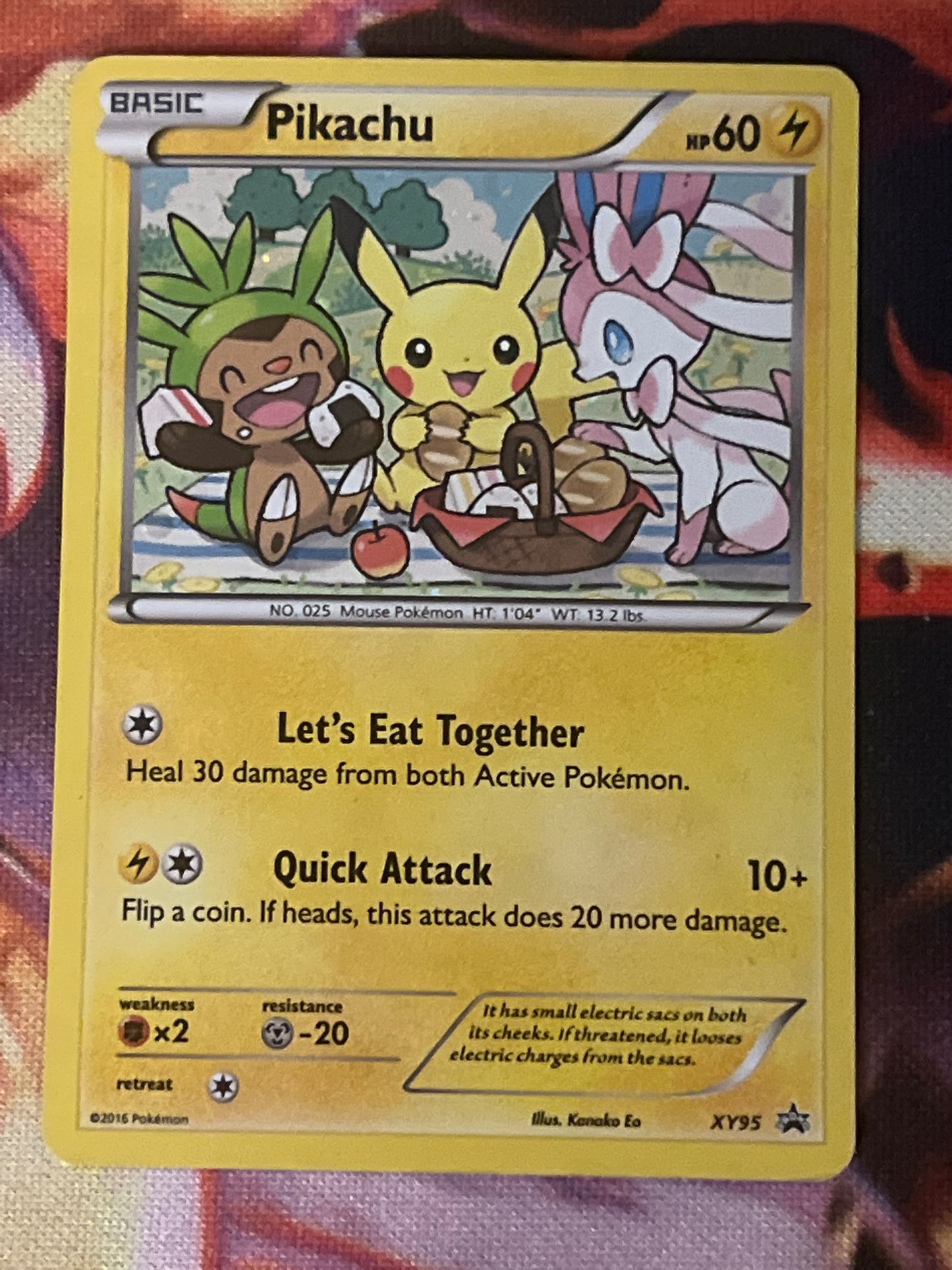 2016 Pokemon Pikachu - XY Promo - #XY95