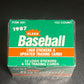 1987 Fleer Baseball Logo Stickers & Updated Trading Cards (Sealed)