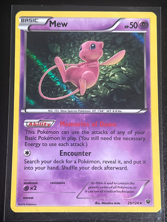 2016 Pokemon MEW - Holo - #29