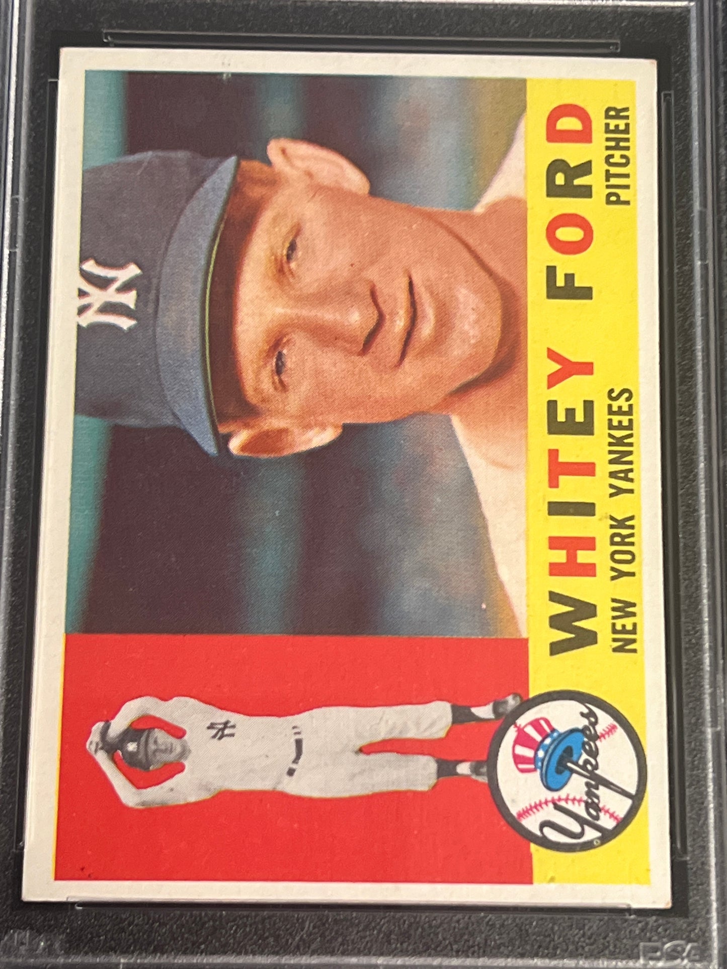 1960 Topps WHITEY FORD - PSA 5.5 #35