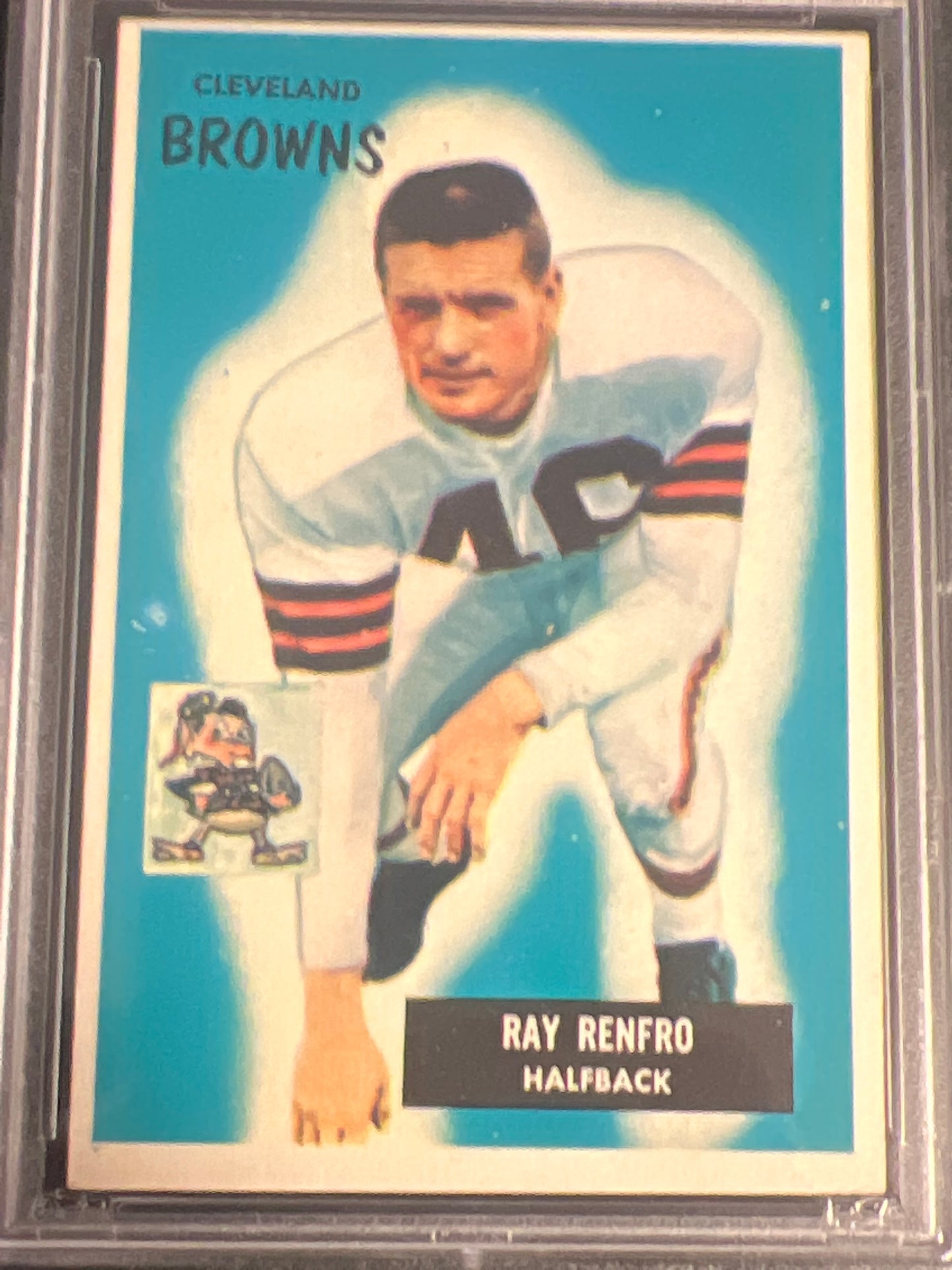 1955 Bowman RAY RENFRO - PSA 6 #153