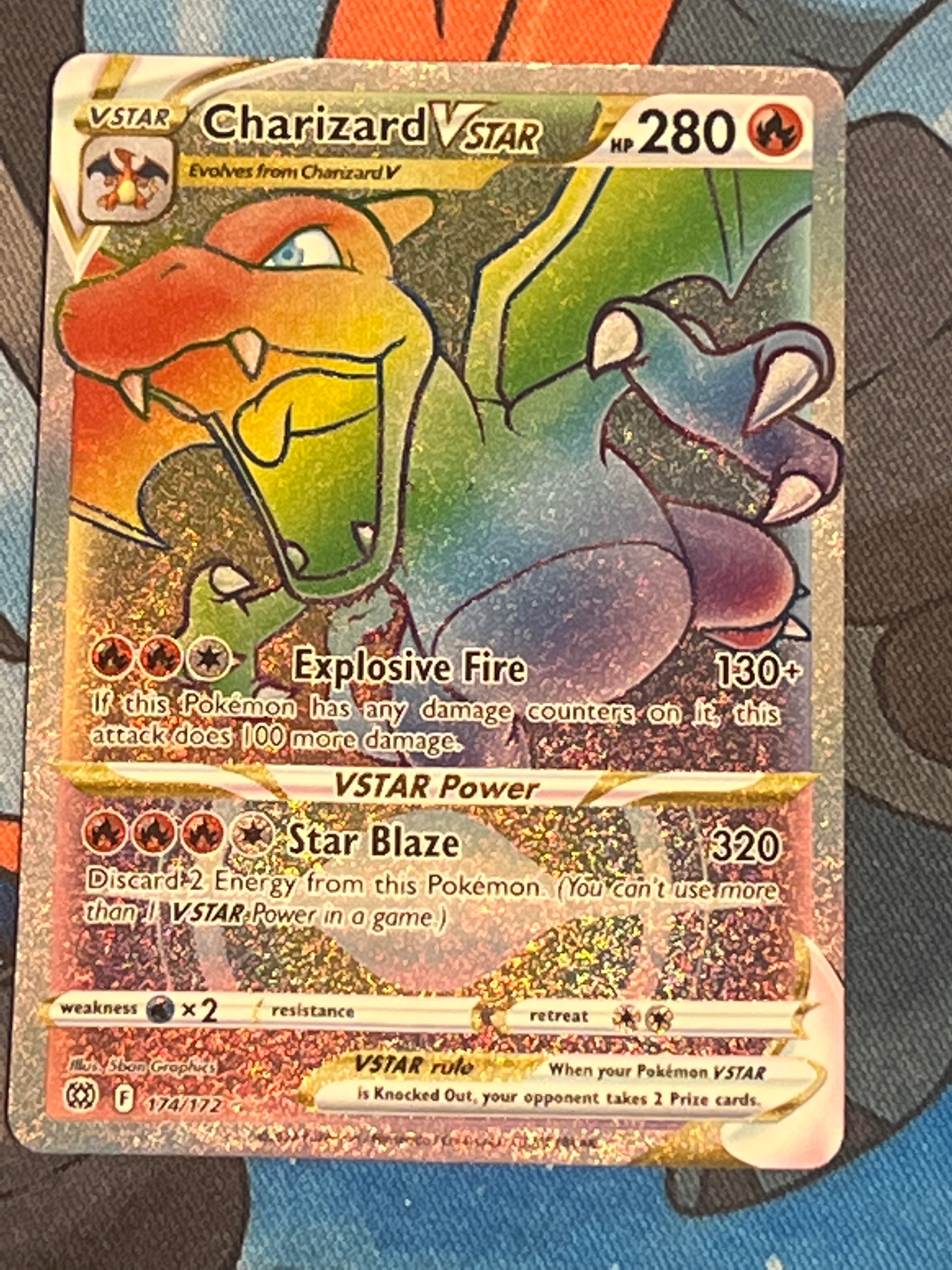 Charizard buy vstar rainbow